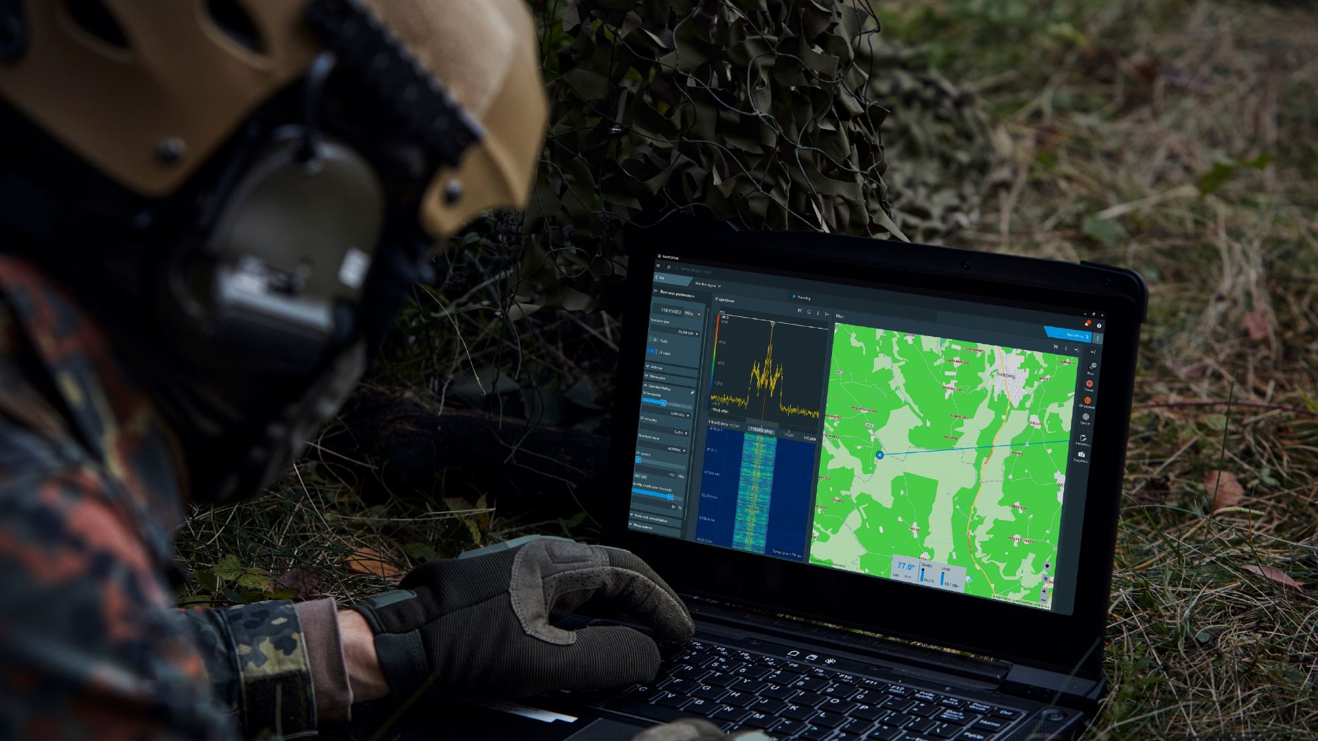 Rohde & Schwarz CEPTOR im Feldeinsatz
